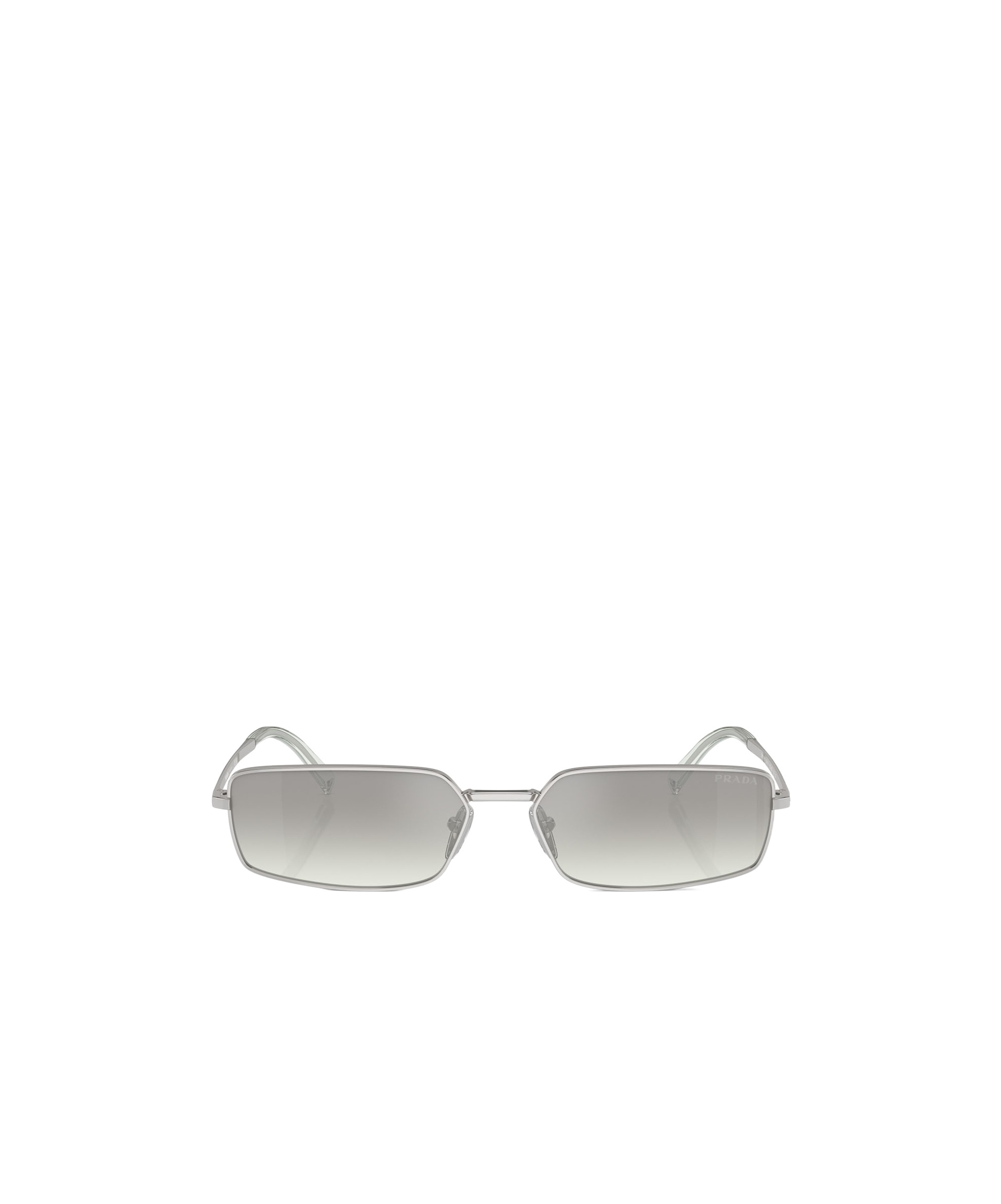 Prada Logo Sunglasses In Gray