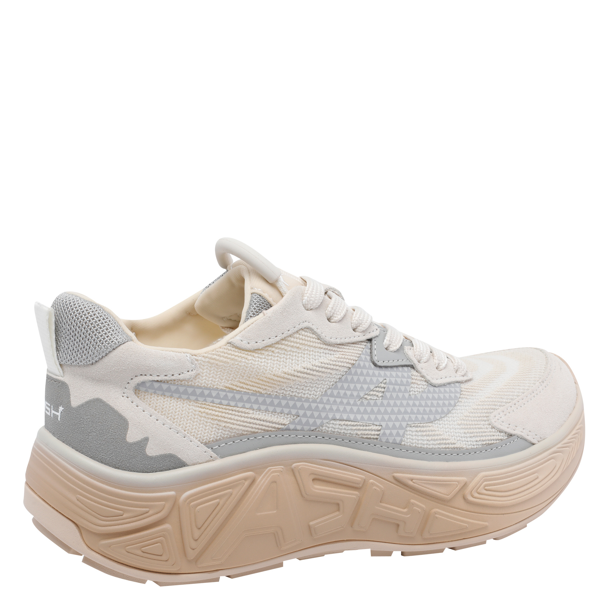 Ash Lace-up Sneakers In Gray