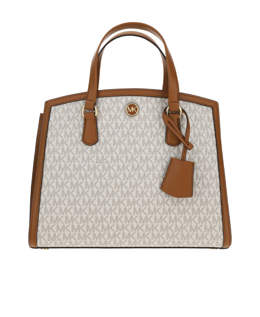 Michael Kors Chantal Hand Bag In Nude