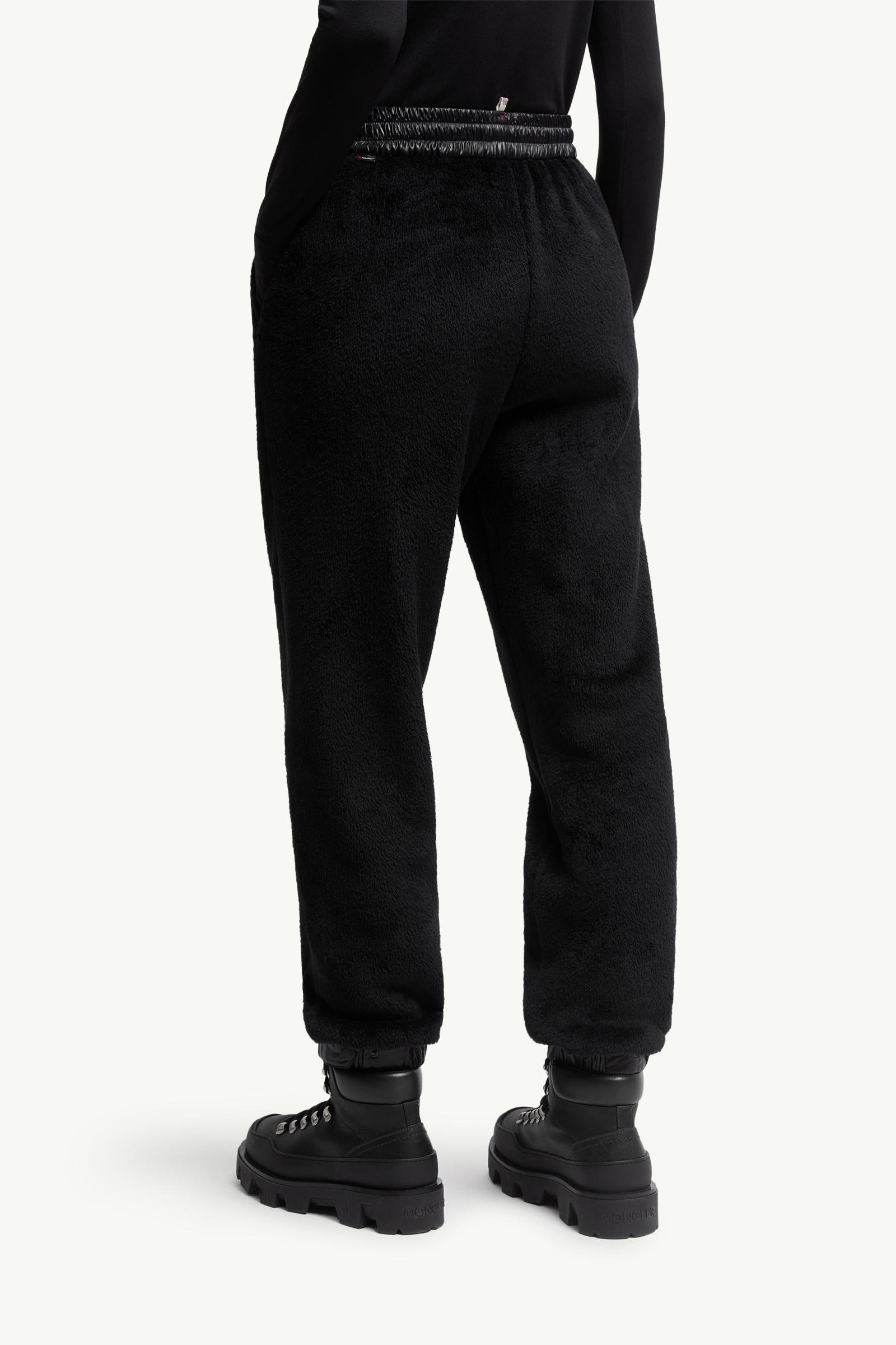 Moncler Polartec Track Pants In Black