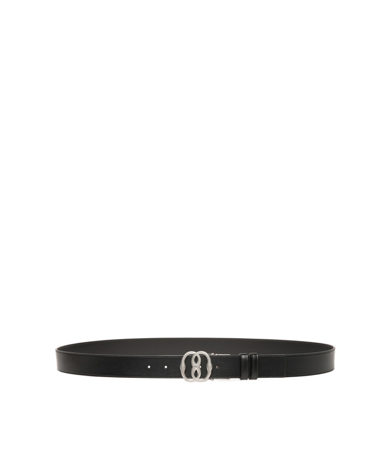 Bally Perforated Belt In Black