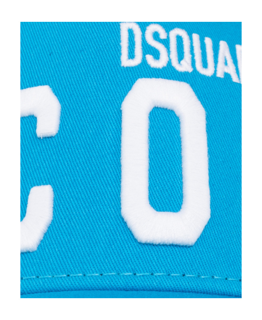 Dsquared2 Icon Logo-detail Cap In Blue
