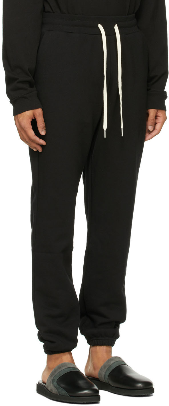 John Elliott Drawstring-fastening Waist Trousers In Black