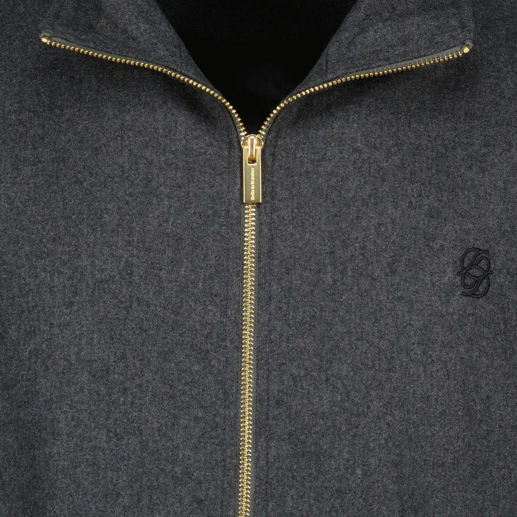 Drôle De Monsieur Track Jacket Flap Pockets In Black