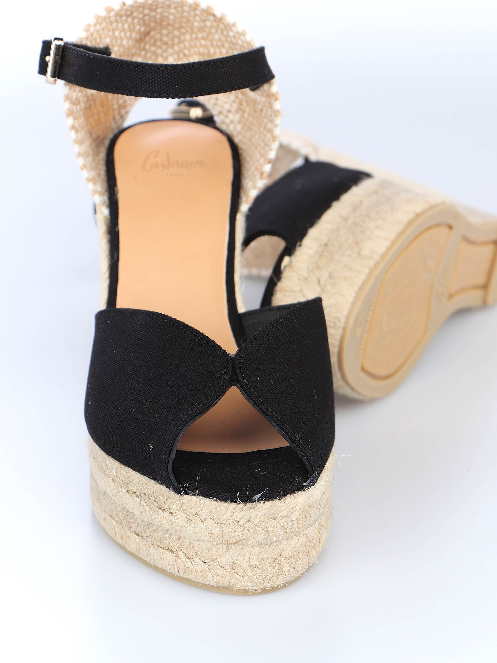Castaã±er 100mm Bianca Espadrilles In Neutral