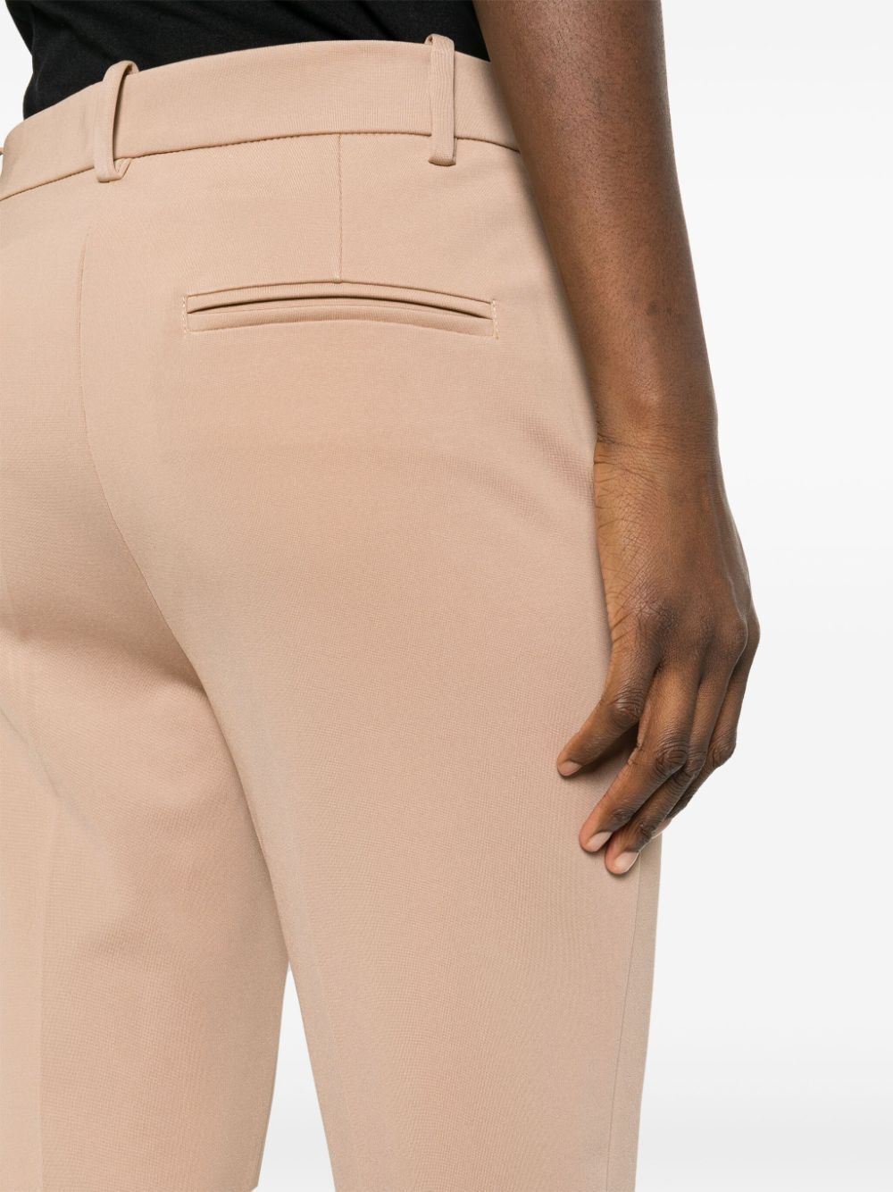 Pinko Stylish Trousers With Pockets And Loops In Nude