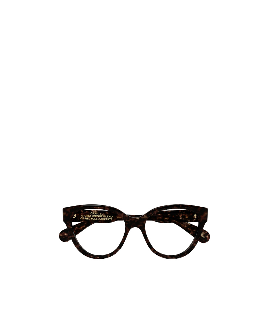 Chloé Logo Marking Flat Light Mirror In Black
