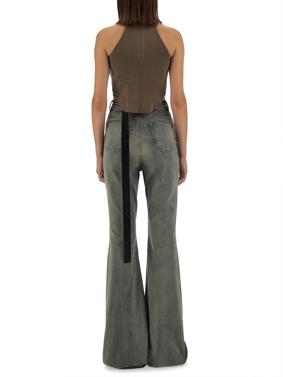 Shop Rick Owens Drkshdw Basic Tank Top In Brown