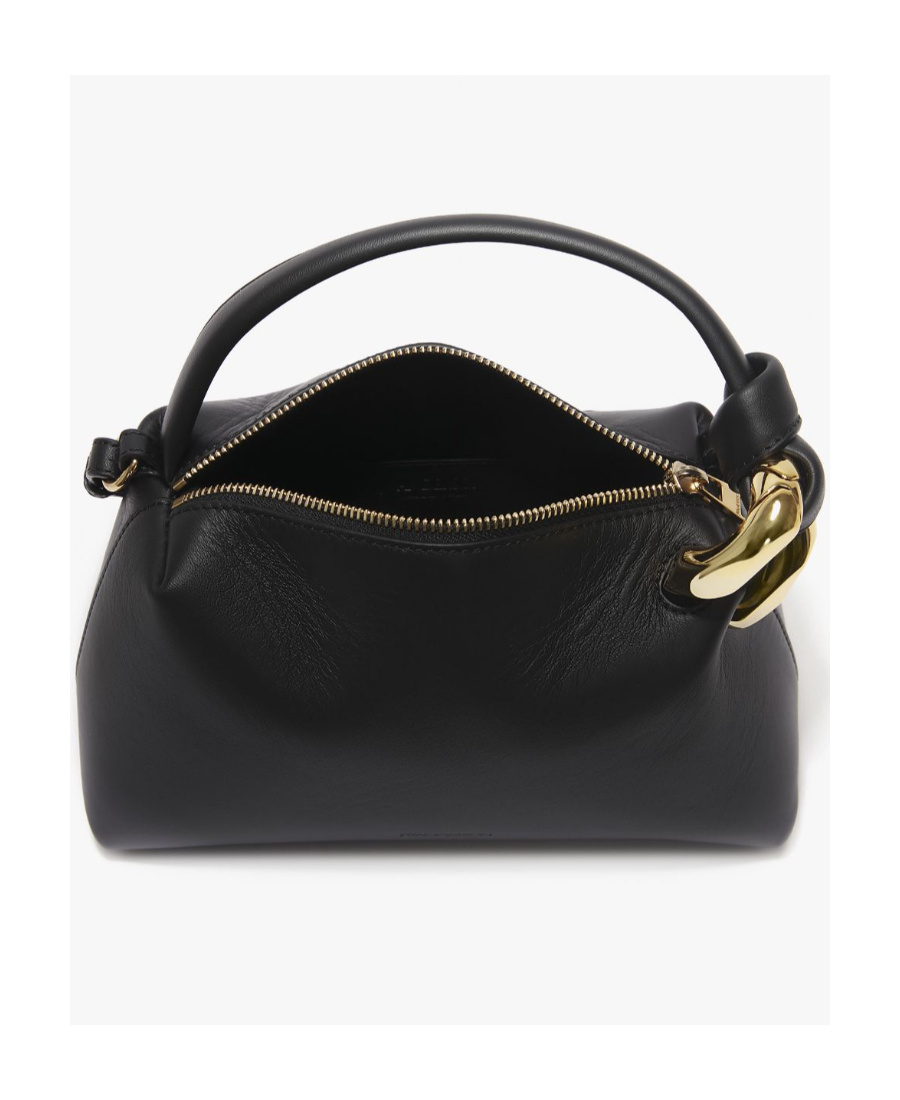 Jw Anderson The Jwa Corner Crossbody In Black