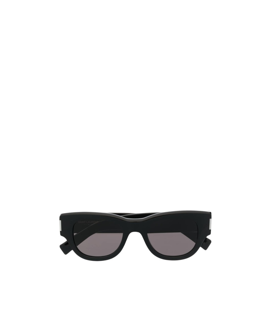 Saint Laurent Square-frame Tinted Sunglasses In Black