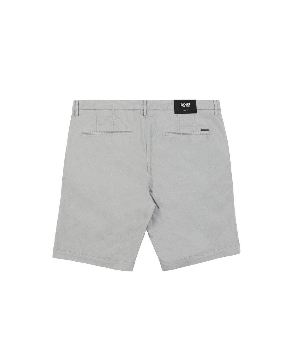 Hugo Boss Logo Shorts In Gray