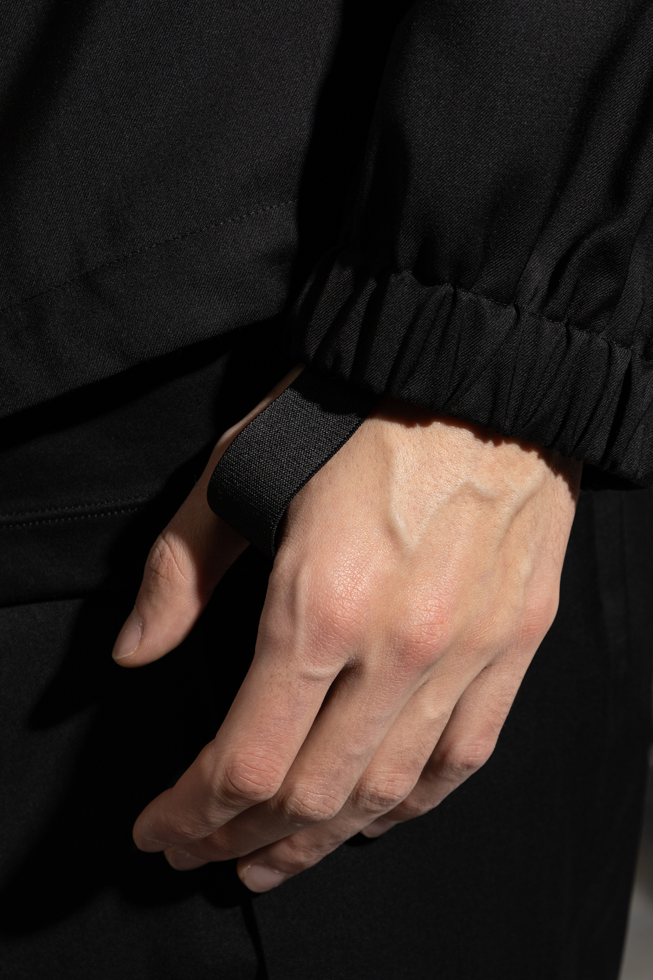 Helmut Lang Long-sleeved Casual Jacket In Black