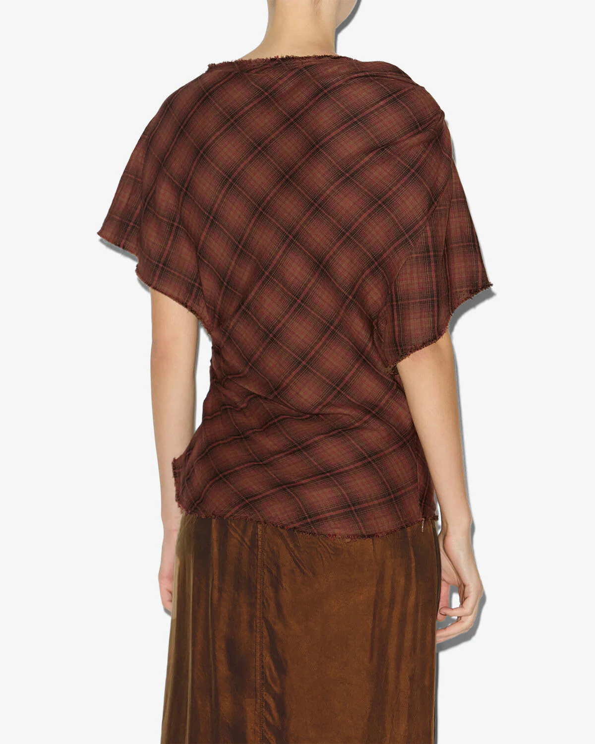Isabel Marant Étoile Neyela Top Dark Bronze In Brown