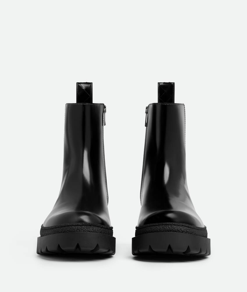 Bottega Veneta 3.5cm Highway Leather Ankle Boots In Black