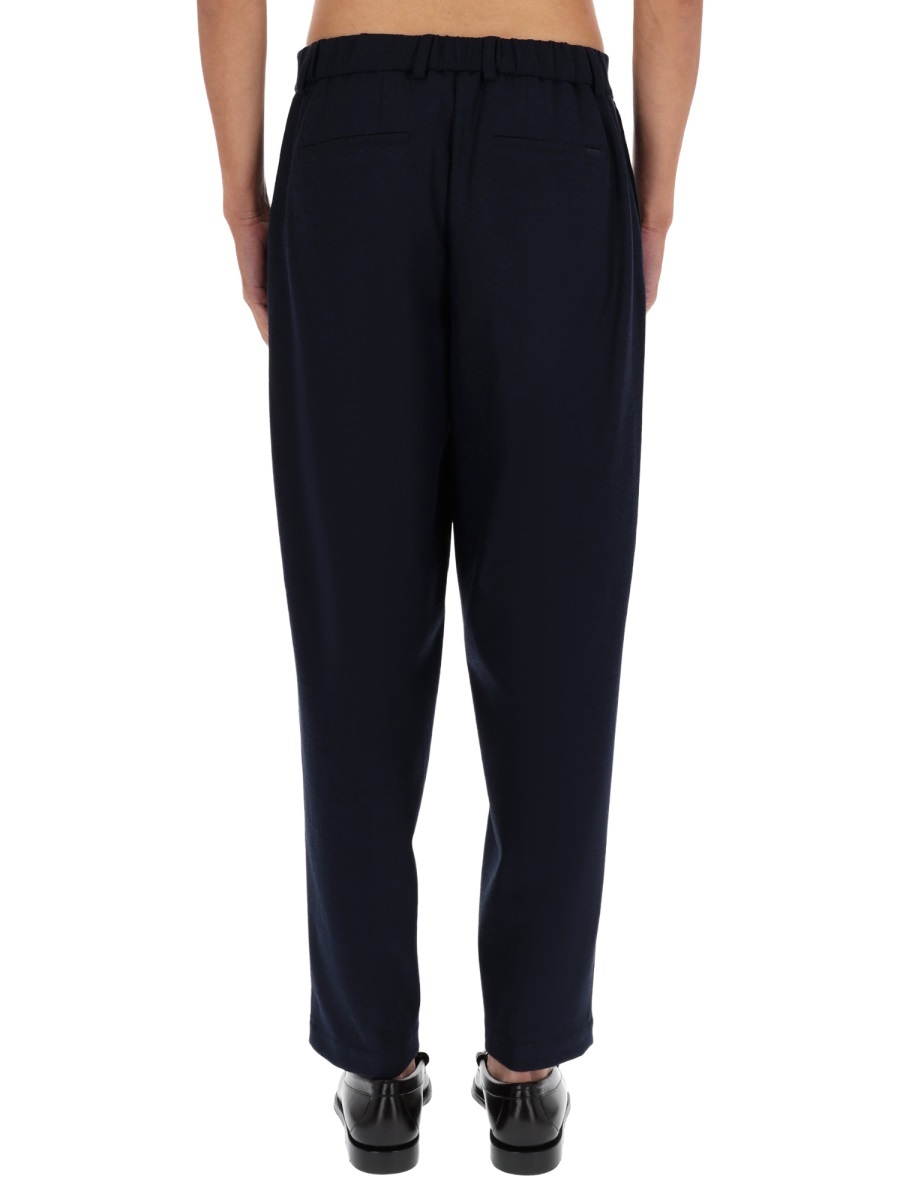 Hugo Boss Tailored Trousers With Side And Back Pockets In Black