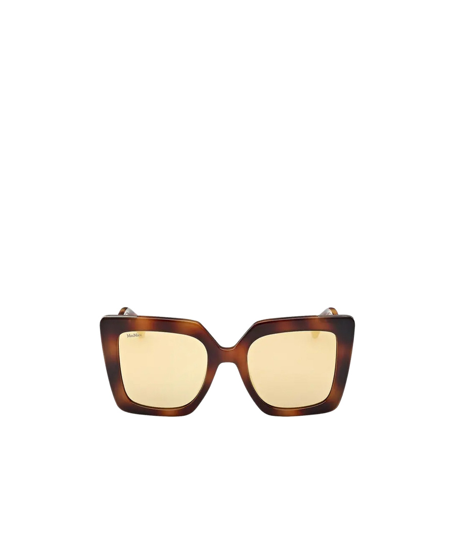 Max Mara Oversize-frame Sunglasses In Nude