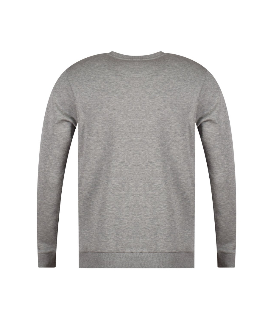 HUGO BOSS ROUND COLLAR LOGO SWEATER 