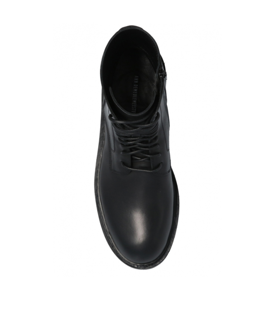 Ann Demeulemeester Lacing Ankle Boots In Black
