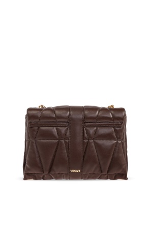 Versace Mini Kleio Quilted Crossbody Bag