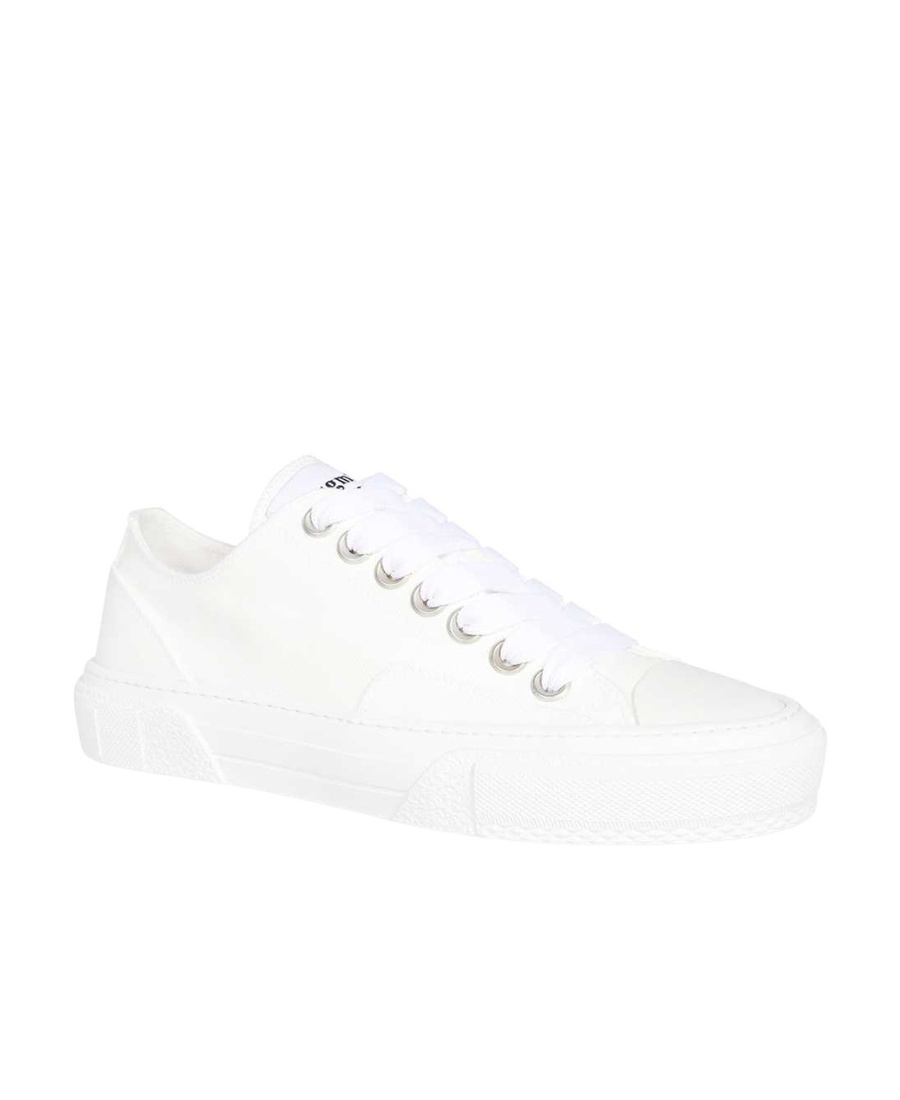 Msgm Plain Low-top Trainers In White