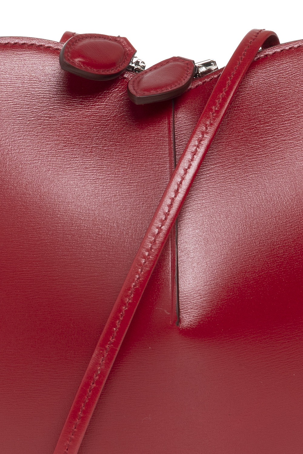Alaïa Heart-shaped Satchel Bag In Red