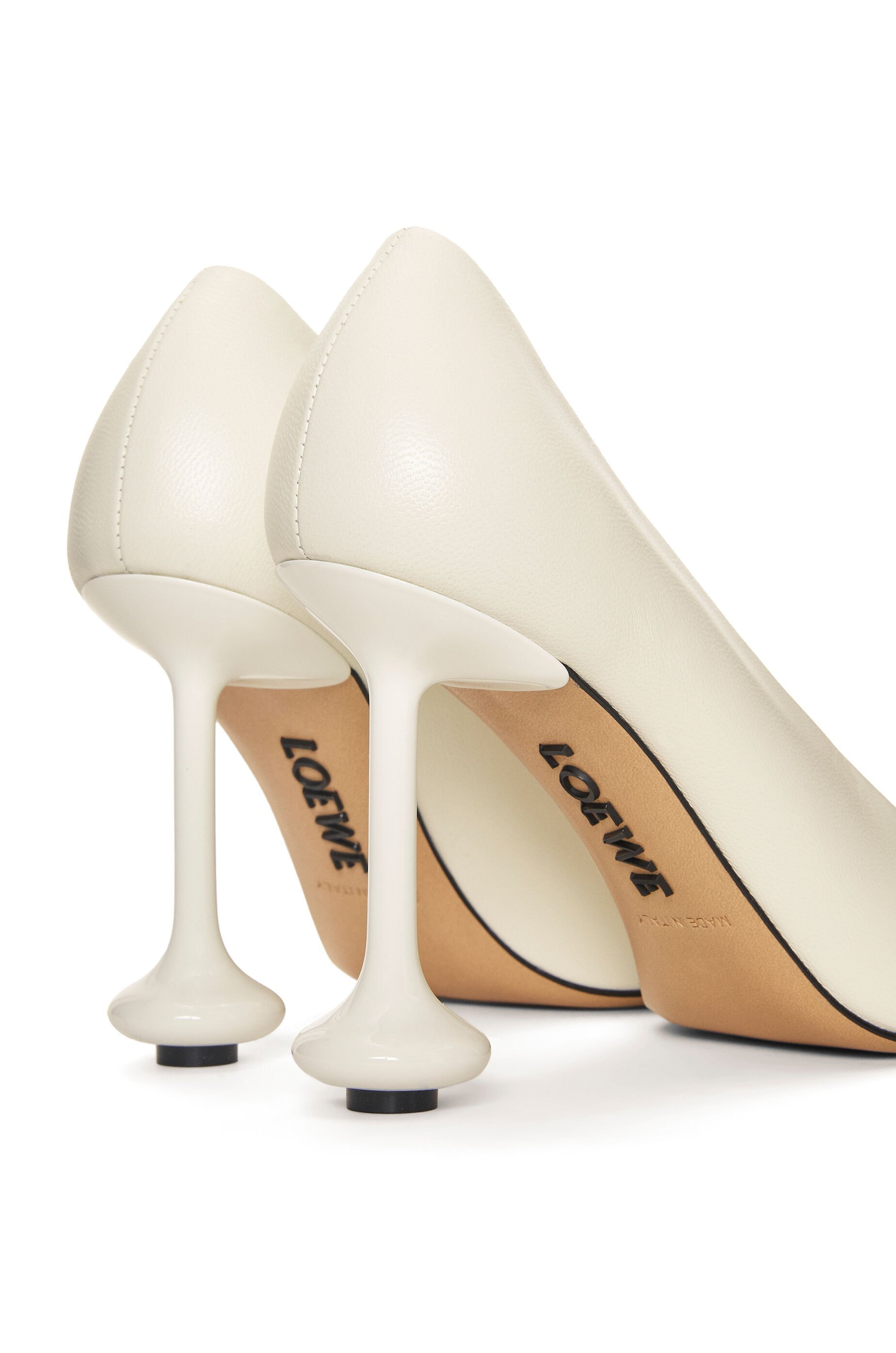 Loewe Shallow High Heels In White