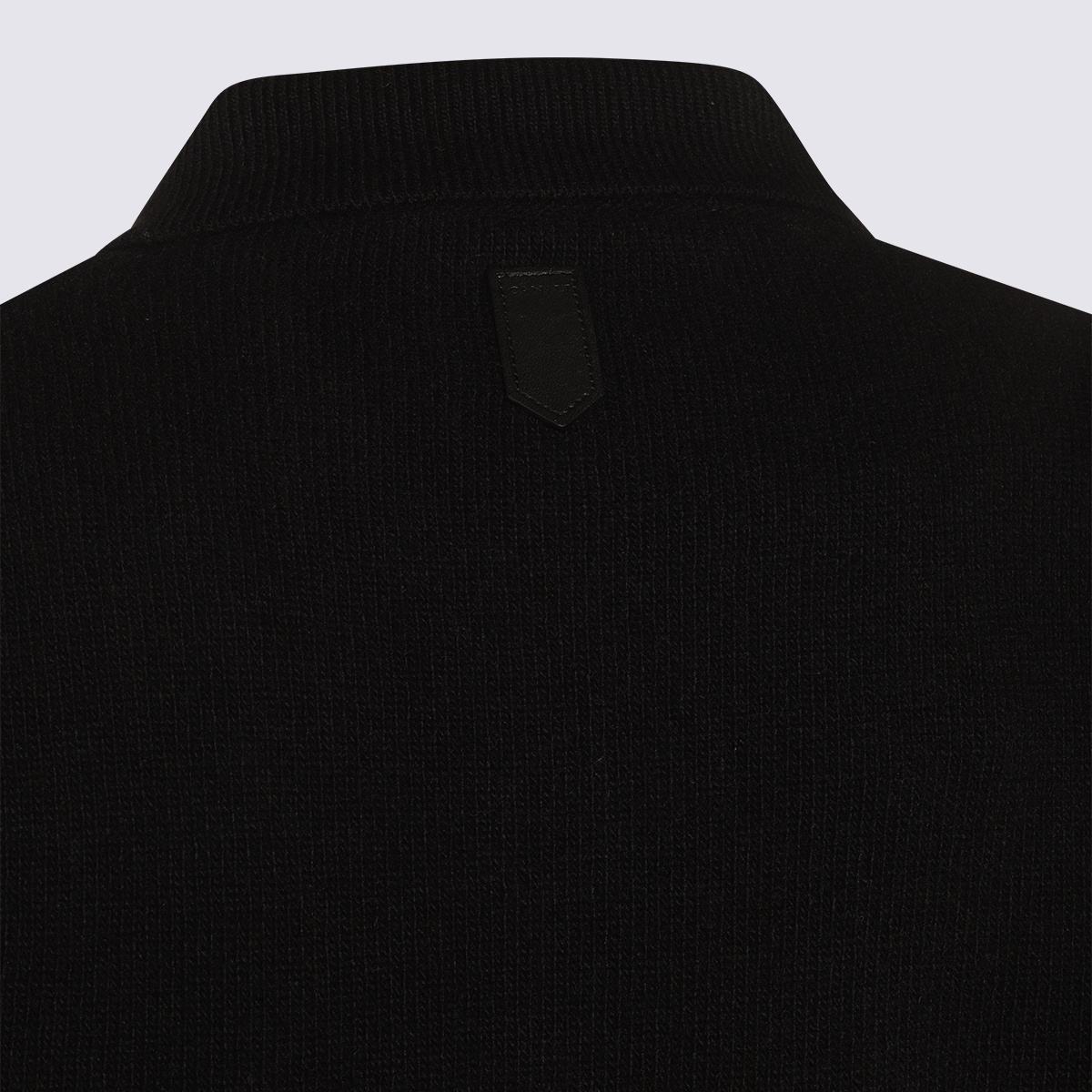 Canali Buttoned-up Cardigan In Black
