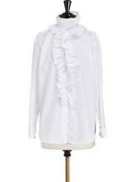 Dior Shirt In Popeline In White