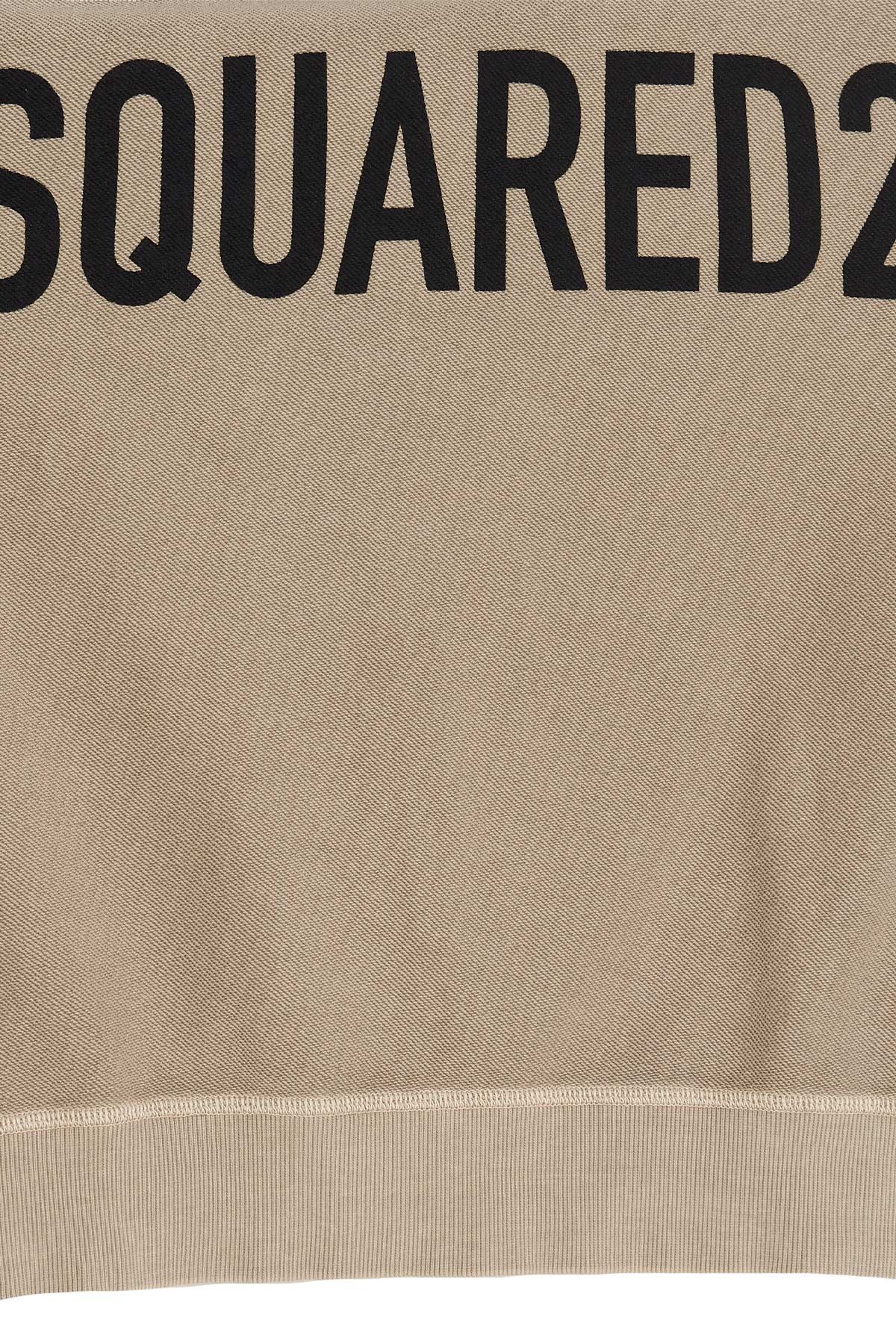 Dsquared2 Branded Sweatshirt In Nude