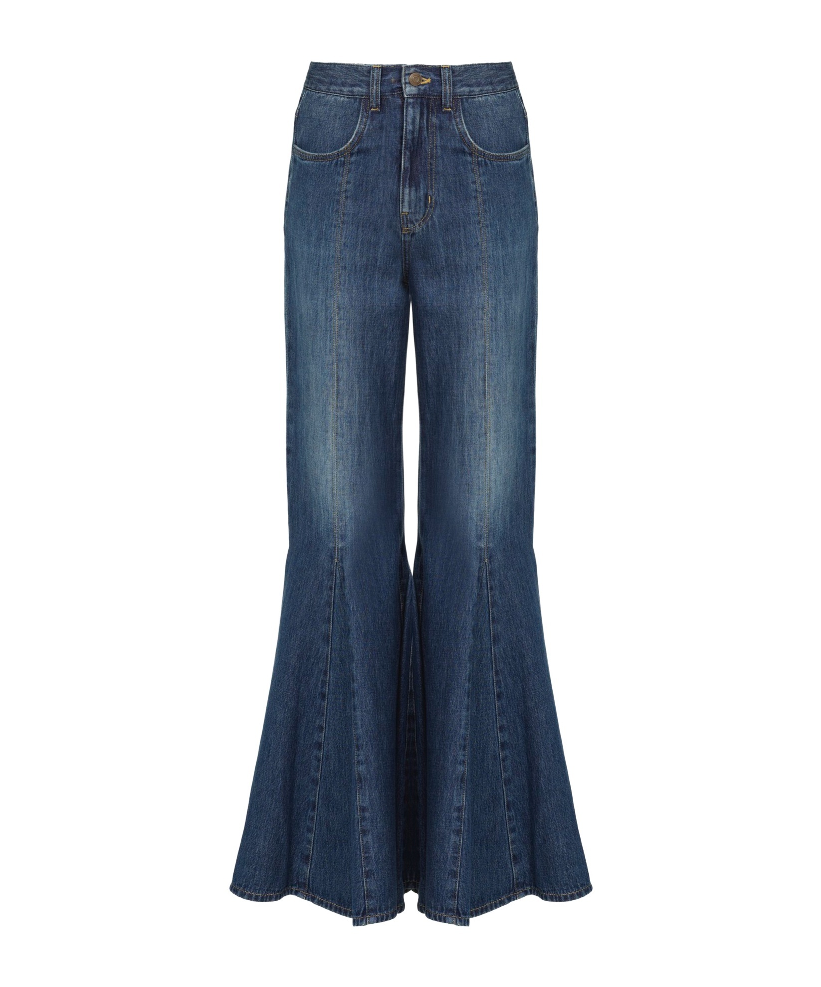 Chloé Multi-pocket Jeans In Blue