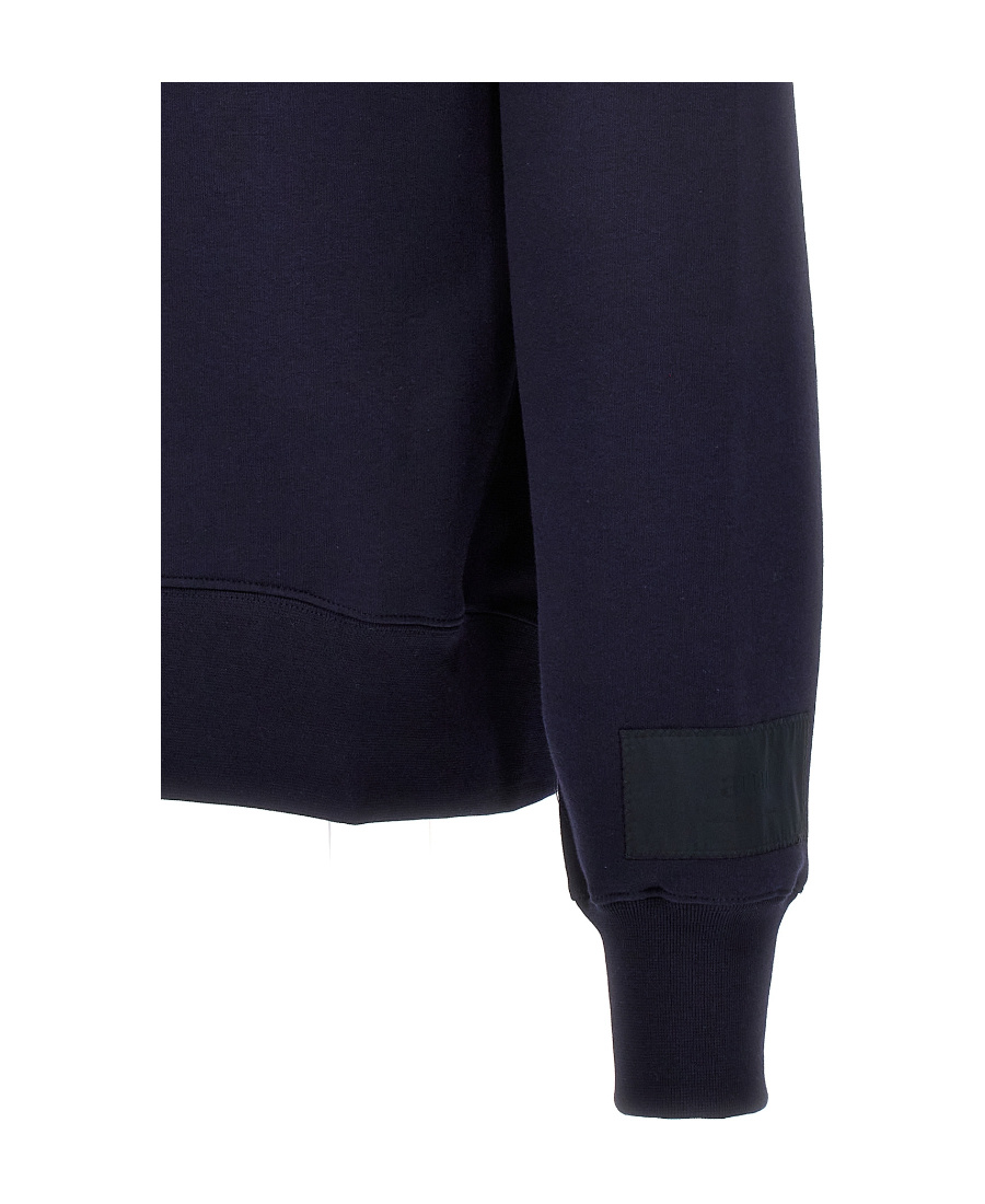 Ami Alexandre Mattiussi Ami Paris Crewneck Long-sleeved Sweatshirt In Blue