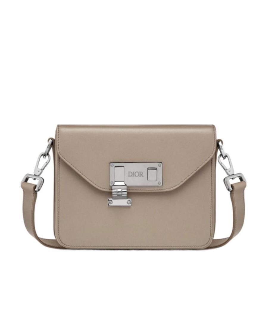 Dior Lock Series Shoulder Bags In Brown