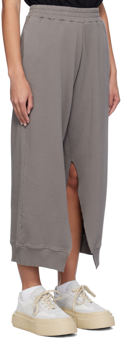 MM6 MAISON MARGIELA STRAIGHT-LEG COTTON TRACK PANTS