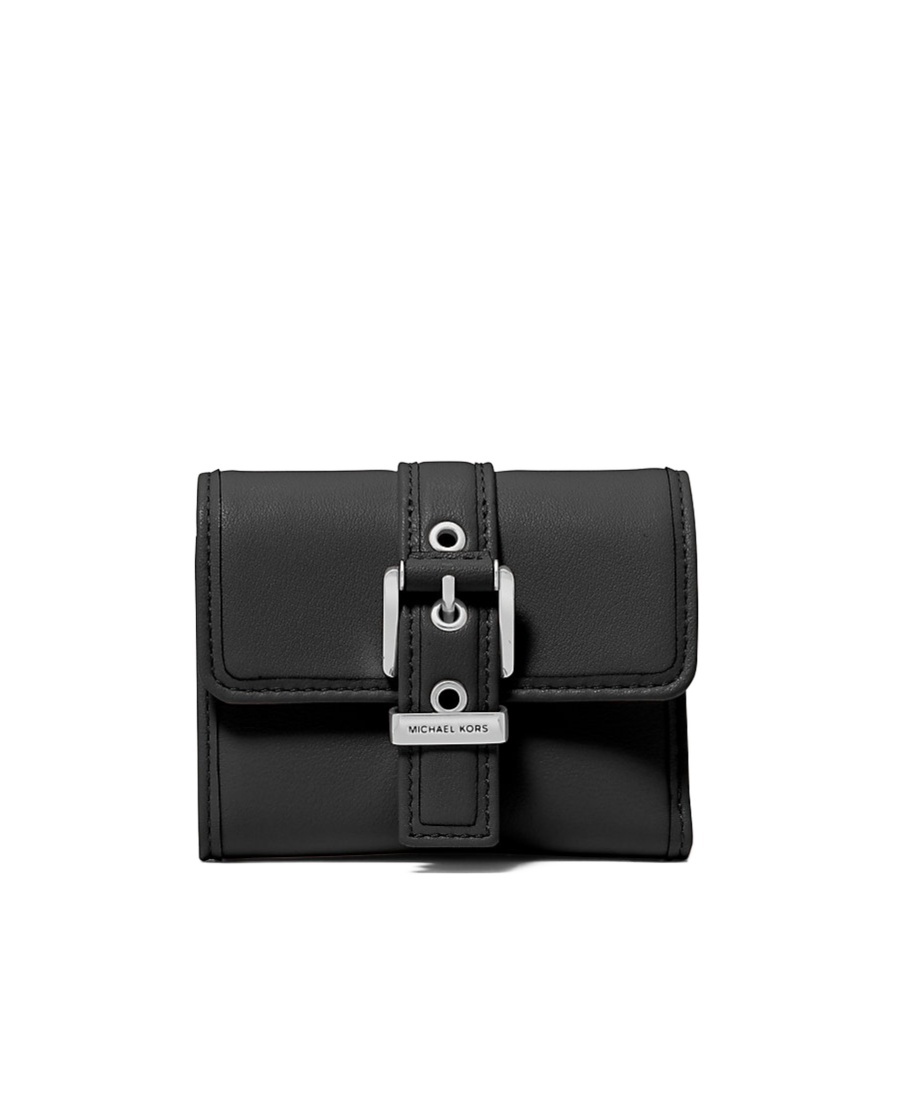 Michael Kors Colby Tri-fold Wallet In Black