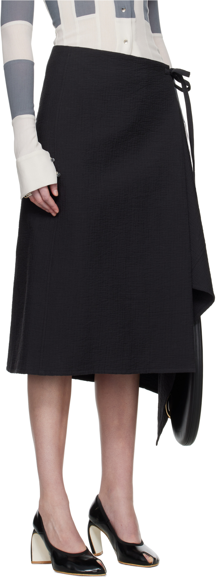 Tory Burch Wrap-effect Midi Skirt