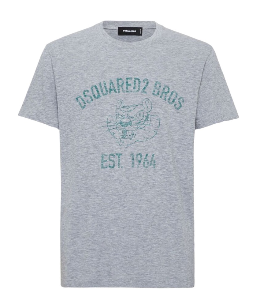 Dsquared2 Short-sleeved T-shirt In Gray