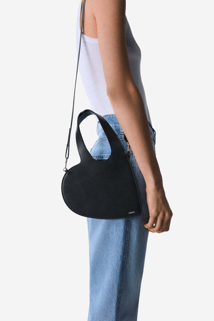 COPERNI HEART-SHAPED SHOULDER BAG 
