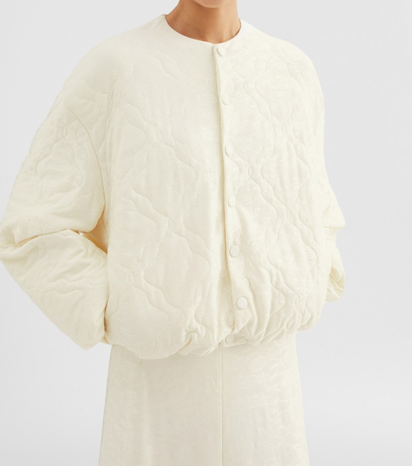 Jil Sander Jacquard Bomber Jacket