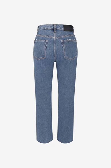 7 For All Mankind Straight-leg Jeans In Blue