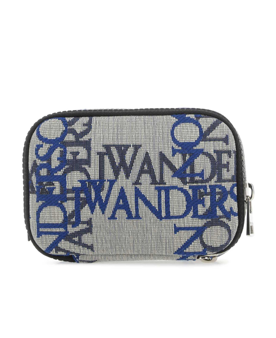 Jw Anderson Logo Jacquard Zip Pouch