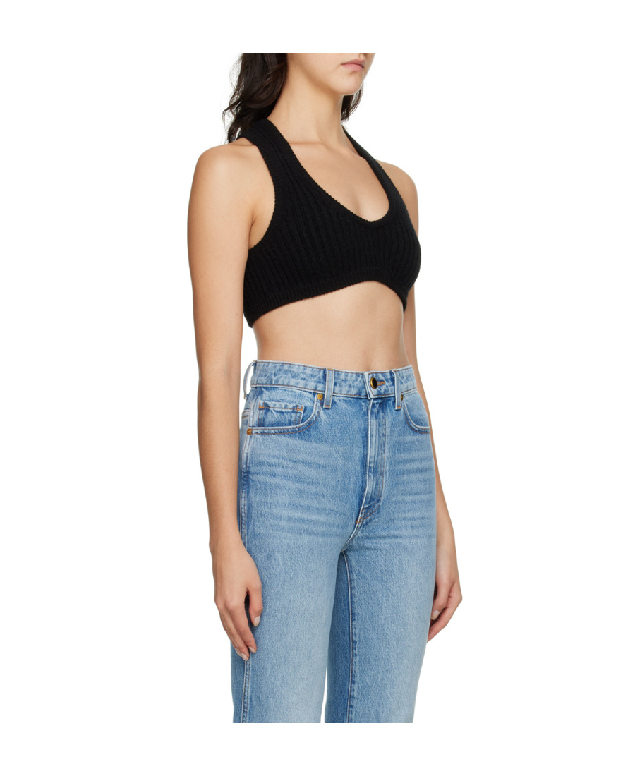 Khaite The Gioco Bralette In Blue