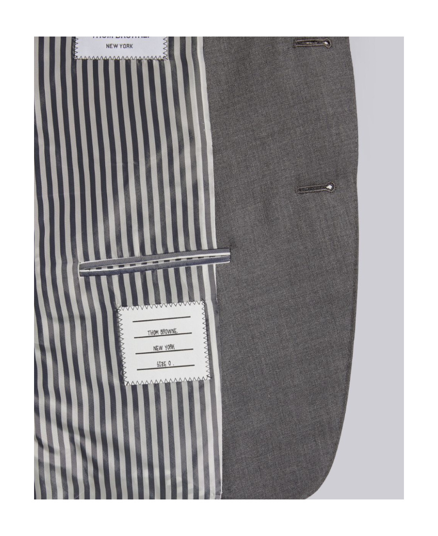 Shop Thom Browne Slim-cut Single-breasted Suit In Black