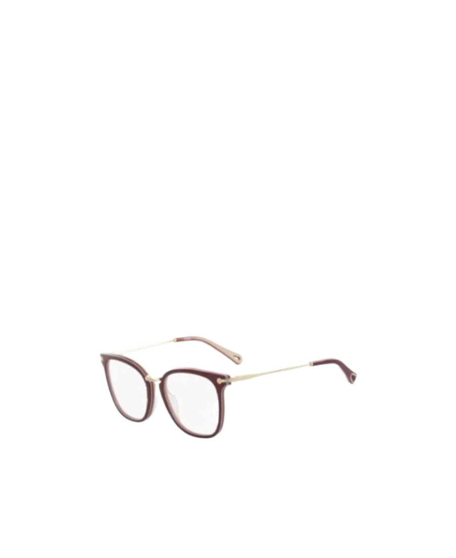Chloé Logo Flat Mirror In White