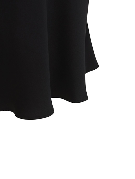 ANINE BING ELASTIC WAIST MIDI SKIRT