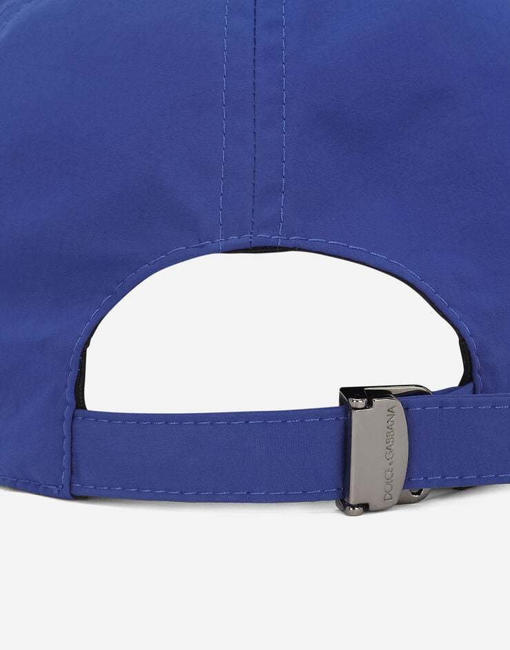 Dolce & Gabbana Logo-plaque Baseball Cap In Blue