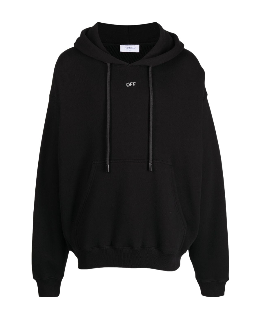 Off-white Off White™ Black Caravaggio Mery Print Hoodie
