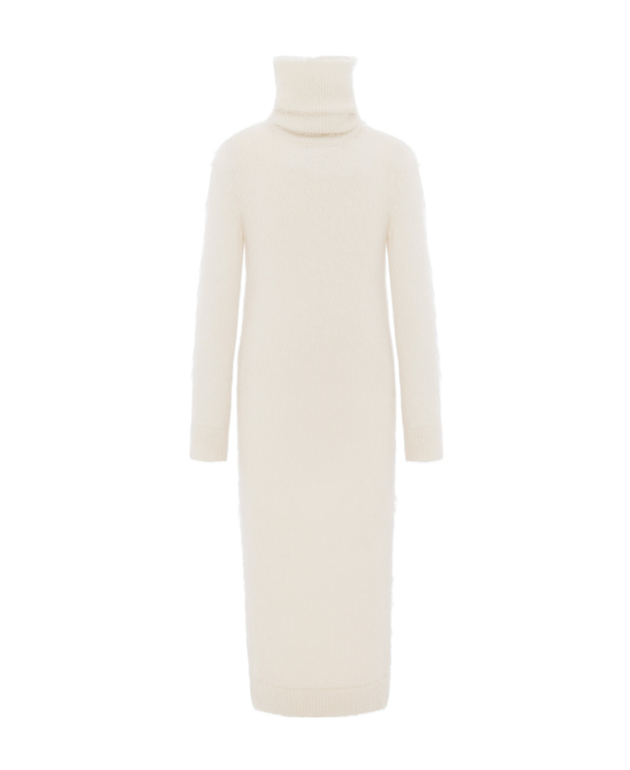 SAINT LAURENT EXTRA-LONG TURTLENECK SWEATER IN MOHAIR