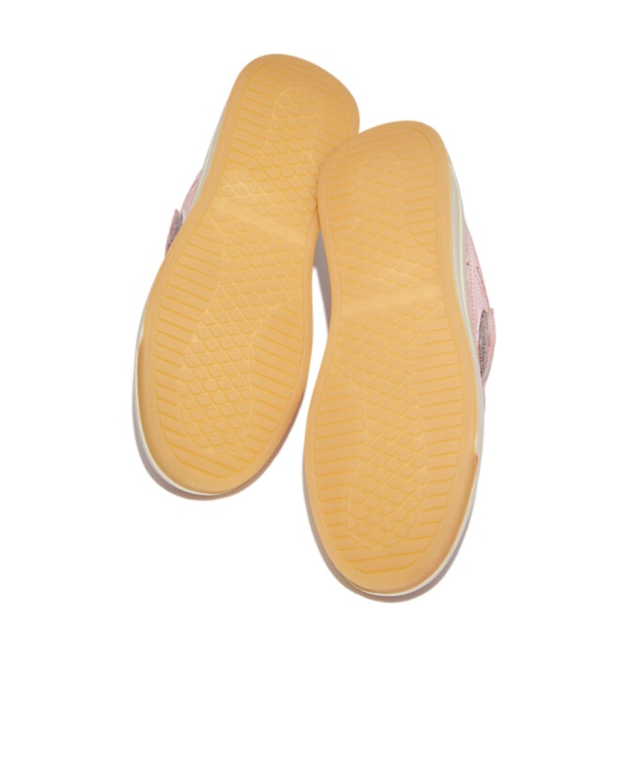 Acne Studios Velcro Strap Sneakers In Pink