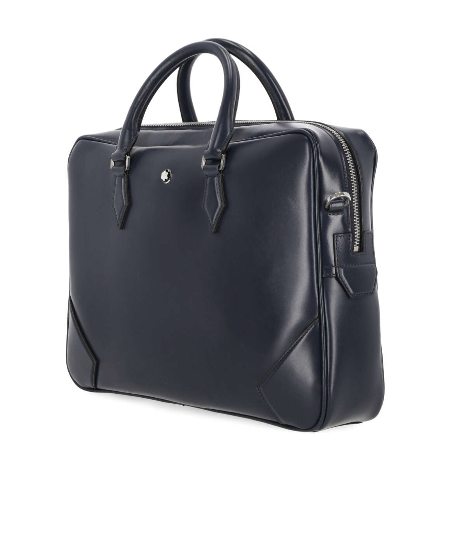 Montblanc Zipped Document Case In Black