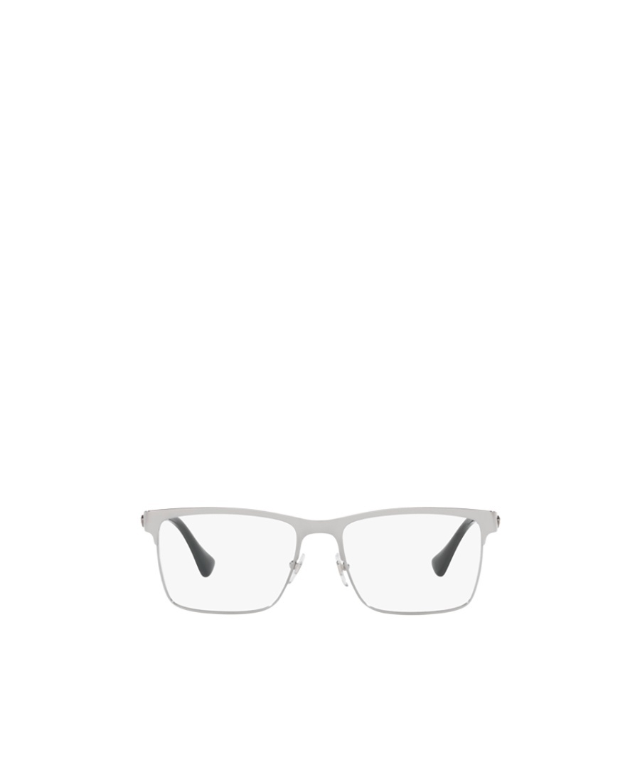 Versace Eyewear Square Frame Glasses In Gray